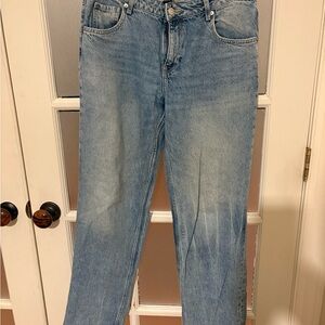 H&M Light Blue Straight Leg Jeans
